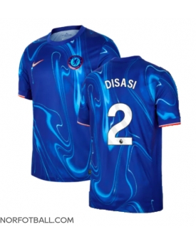 Billige Fotballdrakt Chelsea Axel Disasi #2 Replika Hjemmedrakt 2024-25 Kortermet